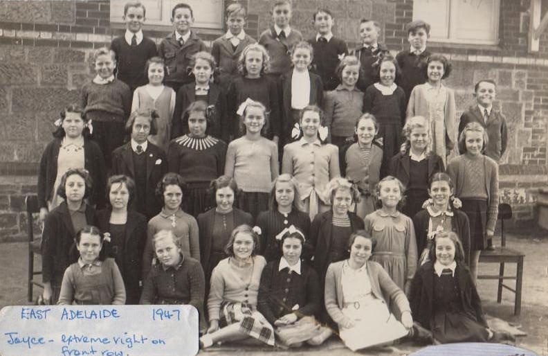 joyce East Adelaide School 1947