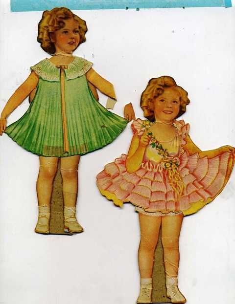 Shirley Temple Paper Doll