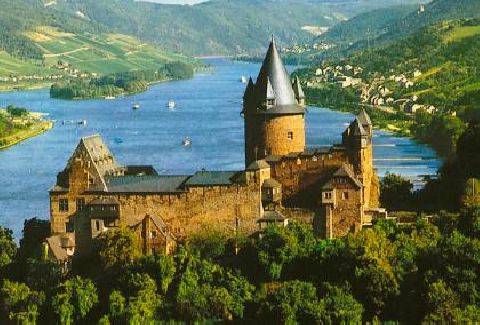 The Rhine River Froze Over