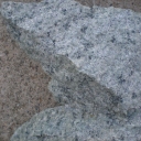 Close-up of green tinged granite; freshly cleaved face from site of terminal moraine of the Wisconsin Glacier at Netcong, NJ