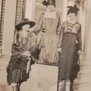 Winnie Davis Johnson (on right) with Friends