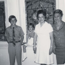 Gary and Carrie Lee with their Mom and Grandma Winnie Green