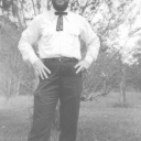 Gene Thomas Barnes (Dad) during Bi-Centennial celebration in Silsbee, Texas
