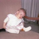 1964 Annette Asleep in Rocking Chair