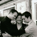 Loves of my life: My boys Cody & Evan. They hate this "cheesy" picture, which makes me love it even more :)