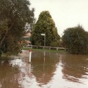 Cynthia Hood - Campbelltown Flood 1981 - cnr Poplar and Beech