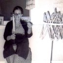 Lisa 1960 Mother Francesca Perre spinning thread