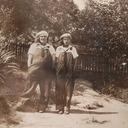 Mary Wooten Soltez (on the left) - sister of Tom's dad Ira