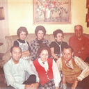 The Reynolds Family (from right to left):  Father Simeon Cornelius, Mother Mary Irene, Older Sister Delores, Younger Sister Phyllis,  (front row right to left) Older Brother Simeon Hutchinson, Carol, and Younger Brother Dick