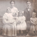 Mary Dunmire and Simeon Cornelius Reynolds with Children (Carol's Father Simeon Raymond on right)