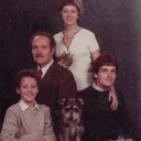 The Wooten Family - Tom 44, Carol 41, Son Tom 18, Jason 13, Adolph and Fred Gerbil - 1982