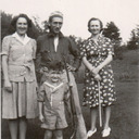 Aunt Lena, Uncle Jim, Ruth White, and Johnny