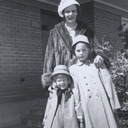 001 Barbara, Anne and Sue all dressed up in spring coats