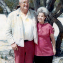 Austin & Mary Gibbons  This picture was taken about 1977 at their home in Dayton, Wyoming