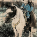 Willis & Gene Gibbons on pony 1938