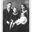 4-Family - Gus, Vena, Philip, and Richard around 1929-30
