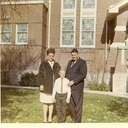 Mom (Ruth L. Adams) Doyle Brann Adams,  & Dad (Golden V. Adams) @ Doyle's Baptism 5 Nov 1996