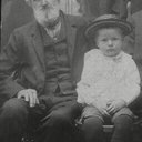 Samuel P Handy with daughter Jane Alice Handy Tague's son