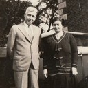 Mary with Her Father Mert Teeter - Mid 1930s