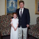 Carrie's baptism