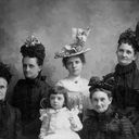 4 Generations Armena Neville McVea, Mrs Mary Lilley Neville, Leona, others