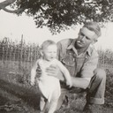 Dad Glenn with Eldon - July 1930